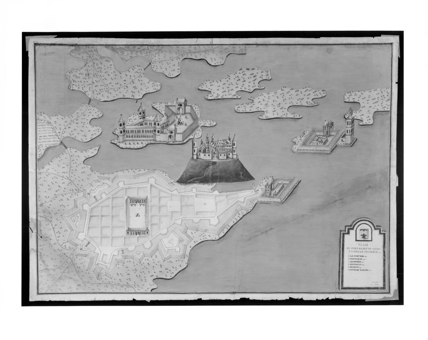 Plan of St. Tropez