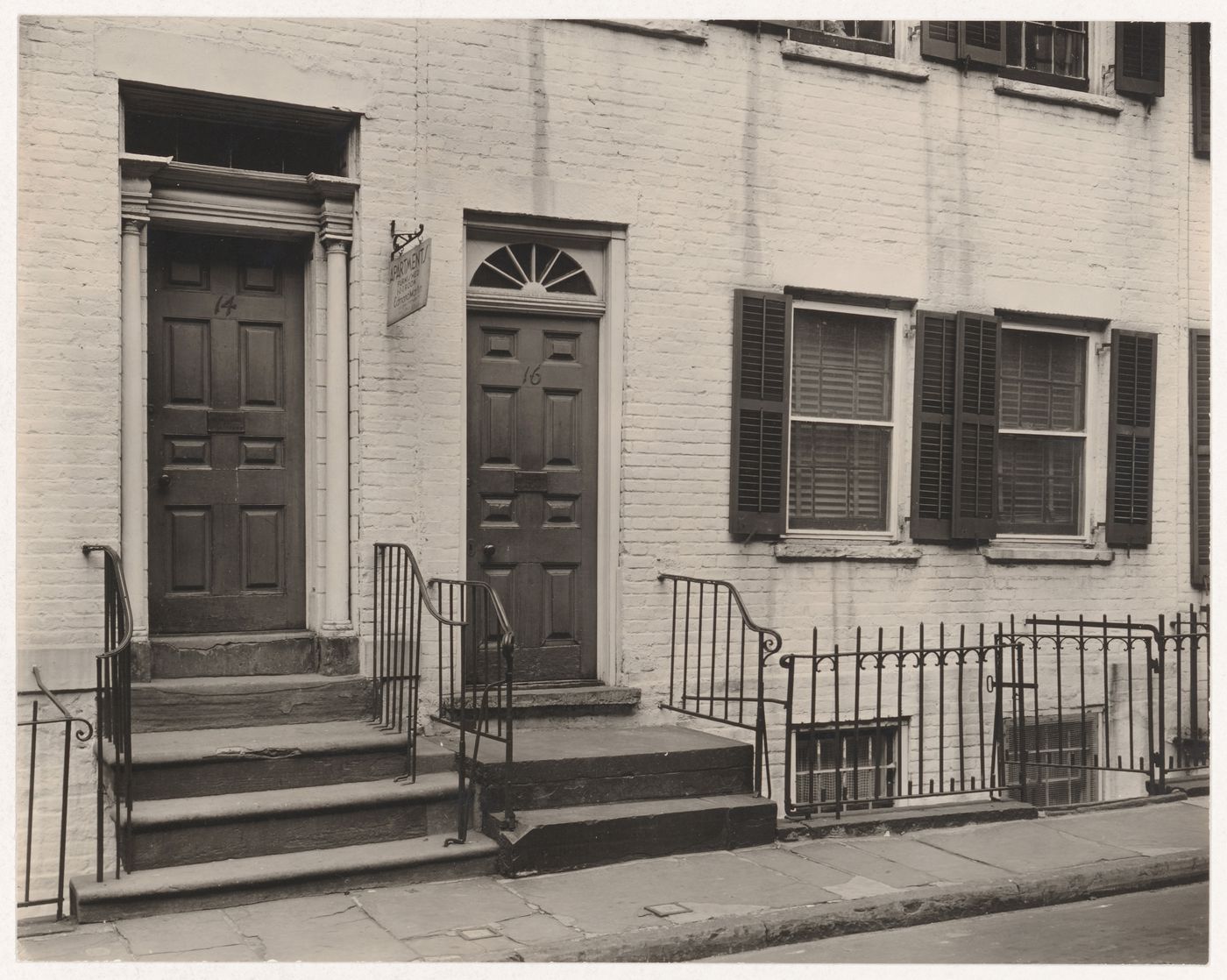Gay Street, No. 14-16, Manhattan