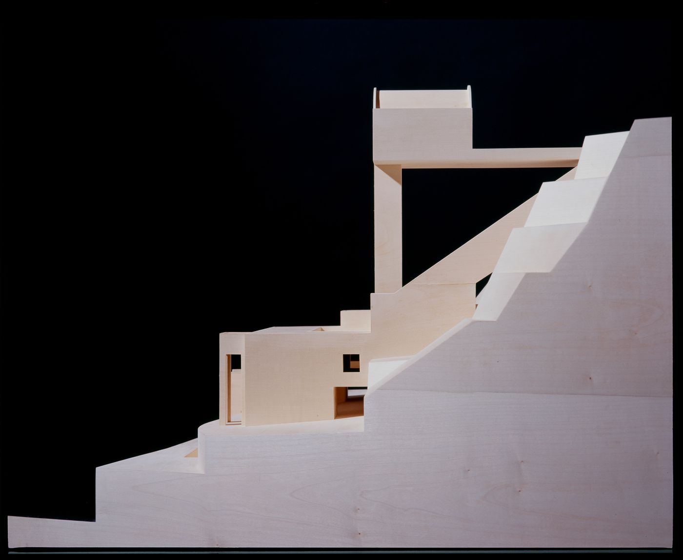 View of model for Casa Mário Bahia [Mário Bahia house], Gondomar, Portugal