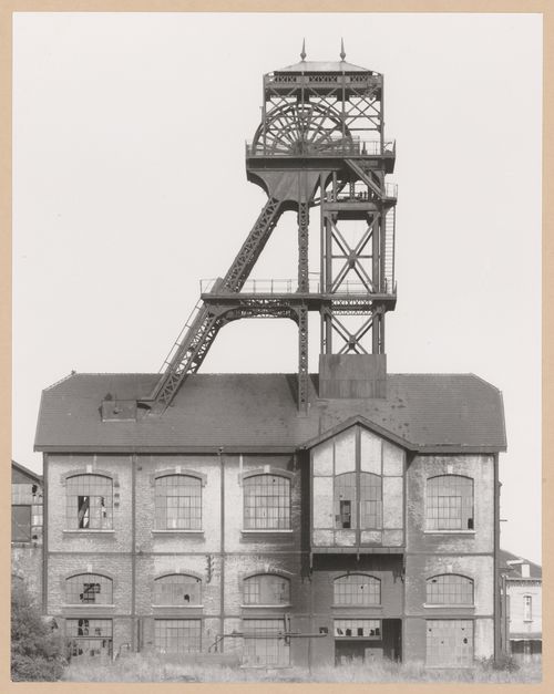 View of a minehead of Fosse Dourges No. 4, Henin Liétard (now Hénin-Beaumont), France