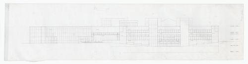 Elevation for Art Gallery of Ontario, Stage I Expansion, Toronto
