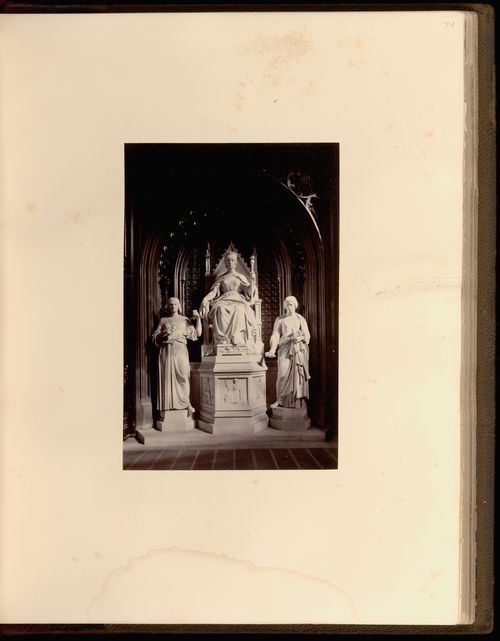 Plate from book ''The Abbey and Palace of Westminster''