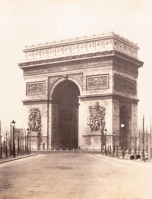Plate from album ''Buildings, parks and streets of Paris, Versailles and environs, France''