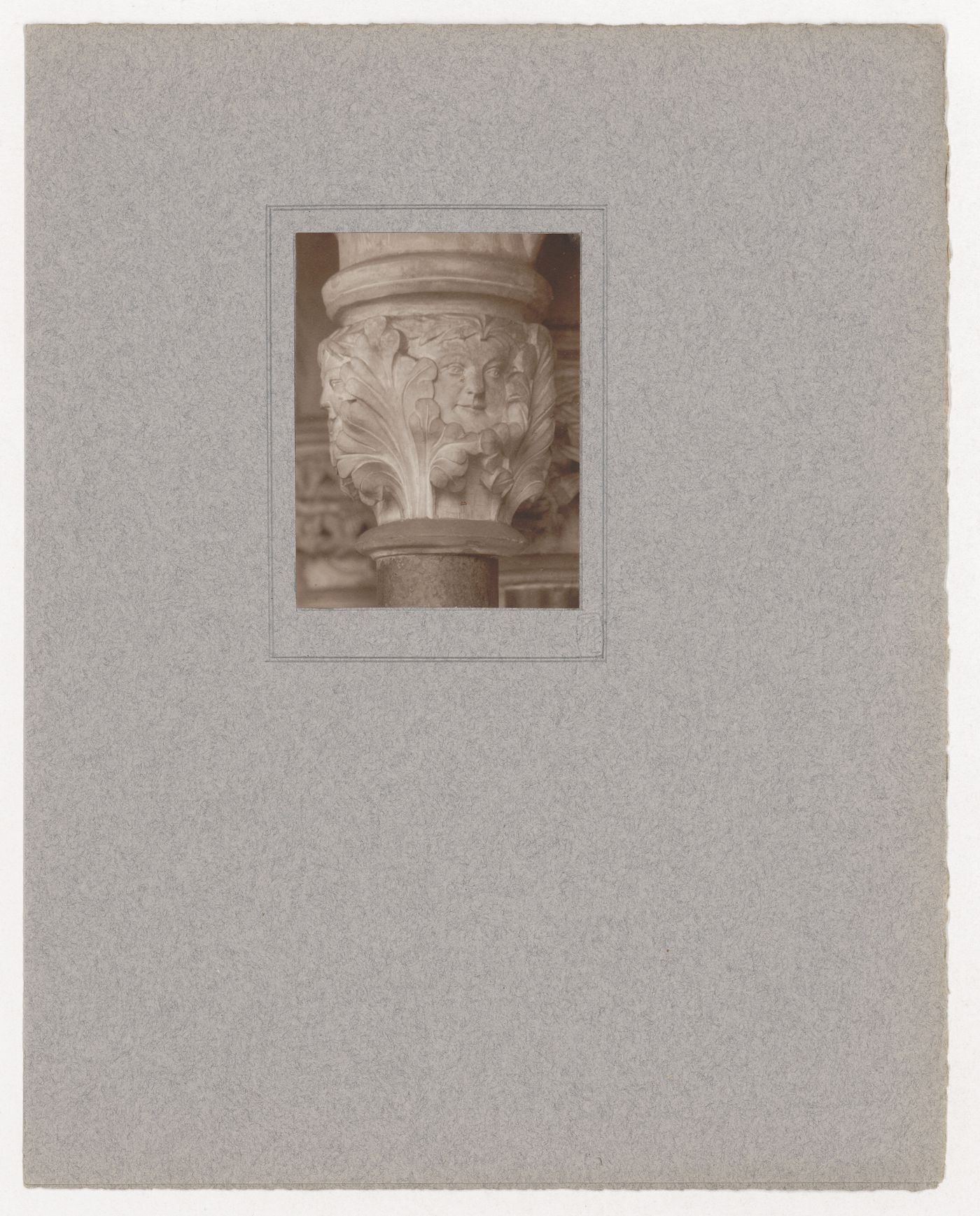 Plate from portfolio ''York Minster Chapter House''