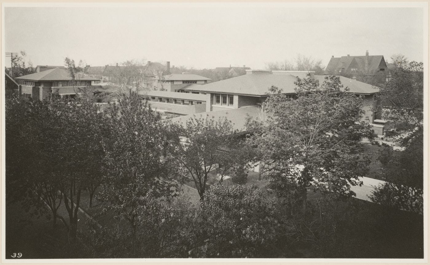 Elevated view of Darwin D. Martin House