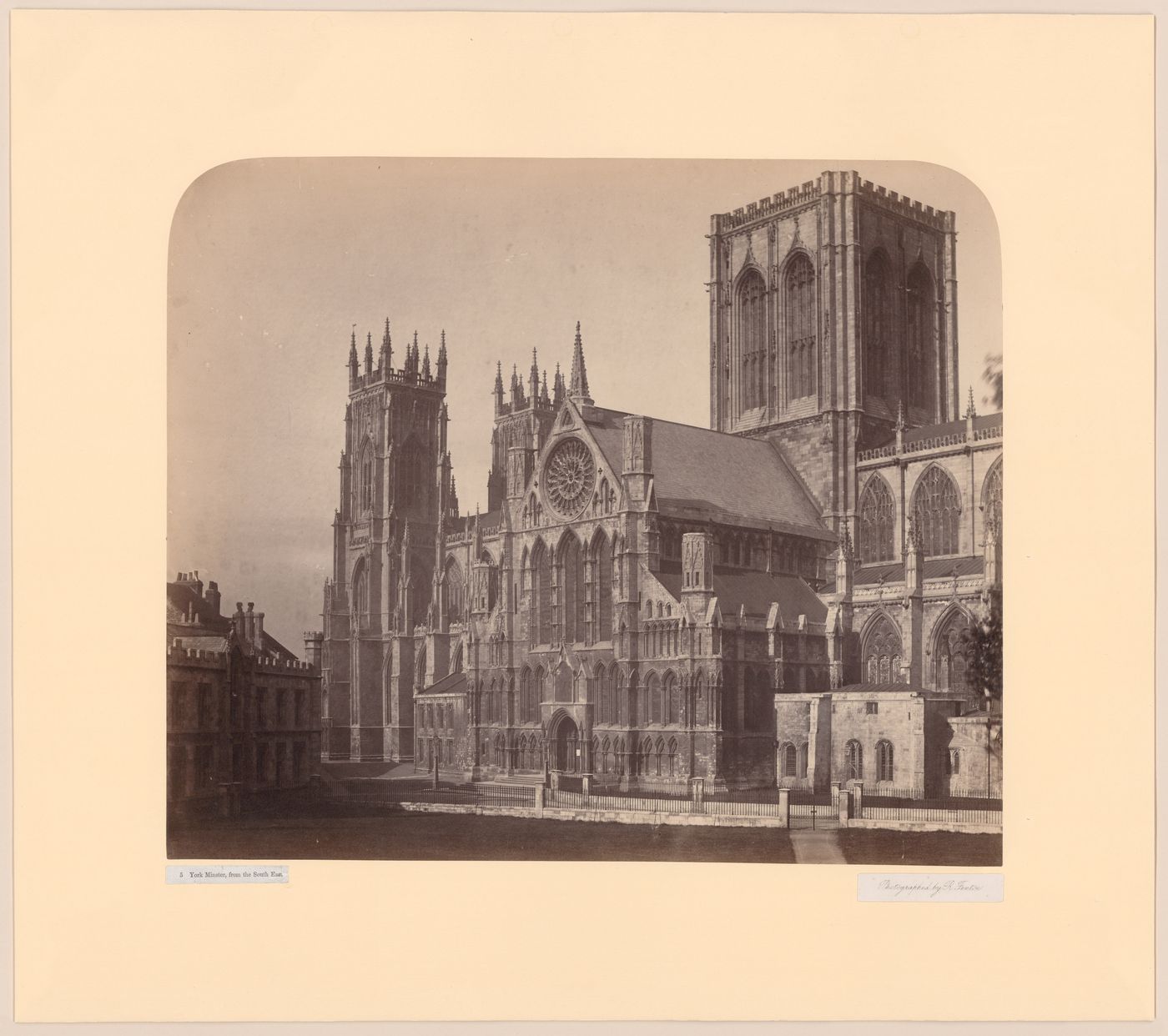 York Minster, from the South East, [ca.1856]