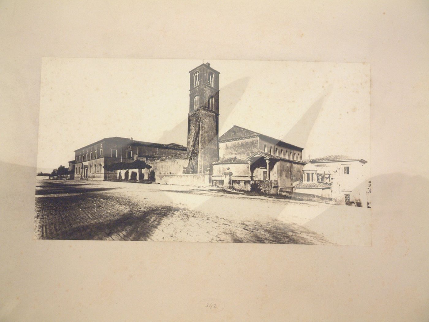 View of S. Agnese Fuori le Mura, via Nomentana, Rome, Italy