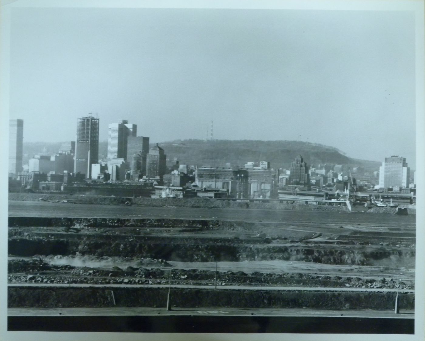 View of Montréal from exposition site, Expo 67, Montréal, Québec
