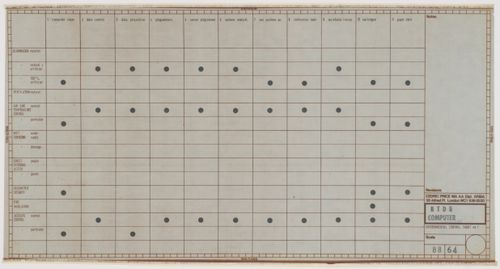 British Transport Docks Board Computer Centre, London, England: environmental control chart no. 1