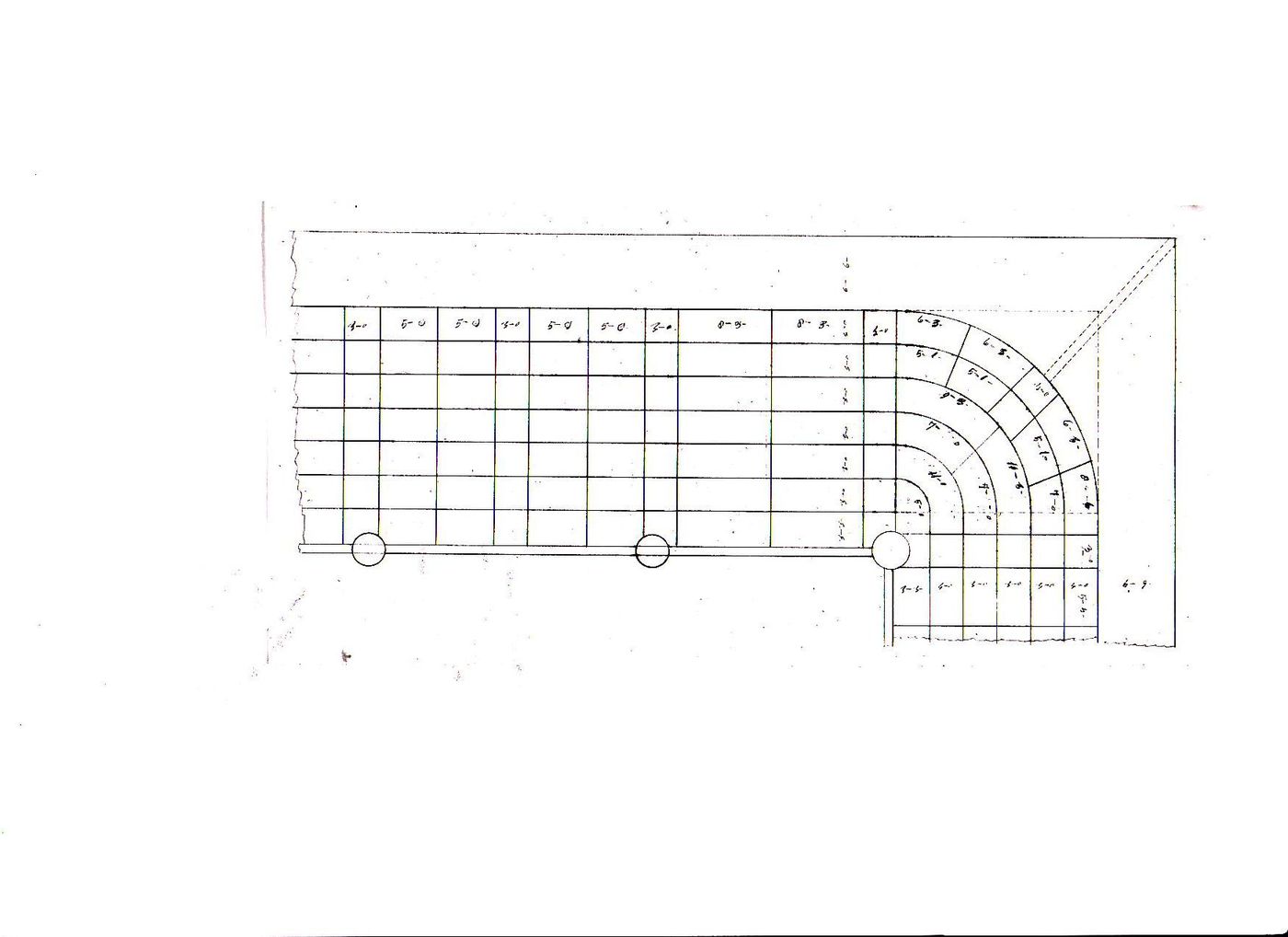 Roof [?] plan for Notre-Dame de Montréal