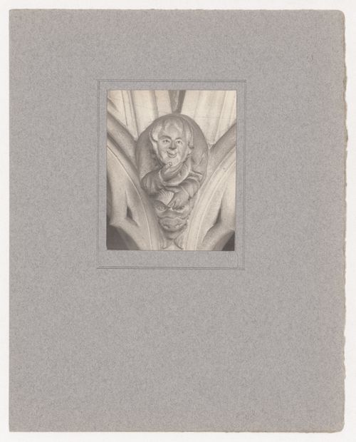 Plate from portfolio ''York Minster Chapter House''
