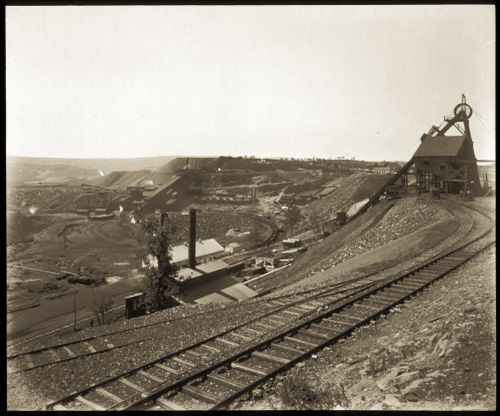 Knickerbocker Colliery, near Shenandoah, Lehigh Valley Railroad