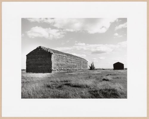 Flax storage, Kimberley Clark of Canada Ltd., Morden, Manitoba, from the series The Forms of Canadian Industrial Architecture