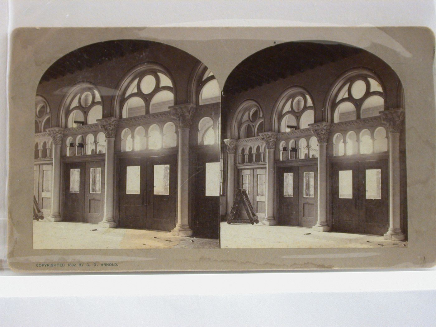 Stereoview of the World's Columbian Exhibition, 1883, Chicago, Illinois