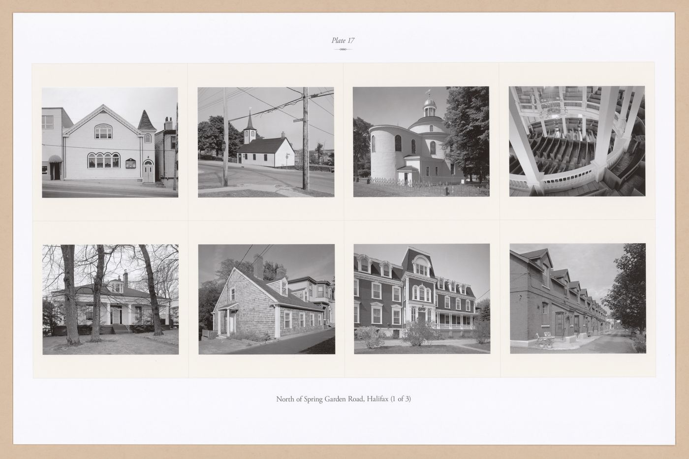 Plate 17: North of Spring Garden Road (1 of 3), from the portfolio, A Nova Scotia Archive