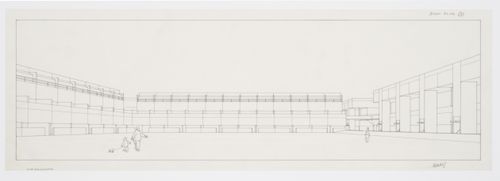 Southgate Housing, Phases I and IA, Runcorn, England: perspective