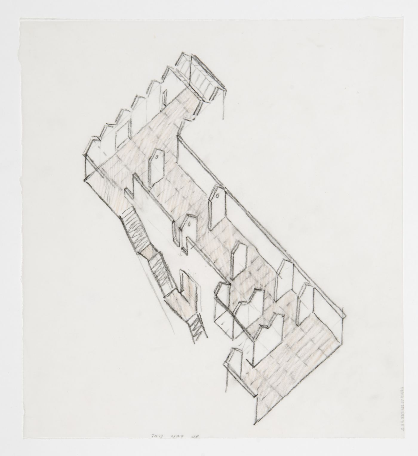 Arthur M. Sackler Museum, Cambridge, Massachusetts: axonometric