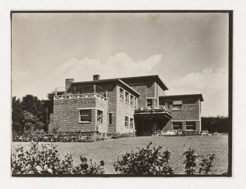 View of the Villa Meyer, Gera, Germany