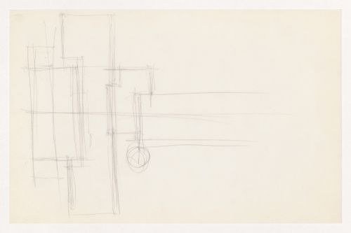 Sketch sectional detail for the Metallurgy Building, Illinois Institute of Technology, Chicago