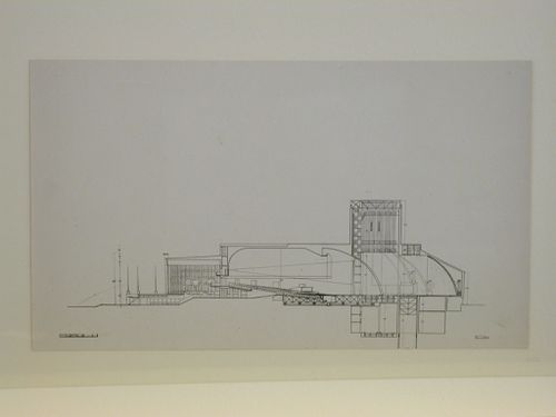 Photograph of a section for a Red Army Theater, Moscow