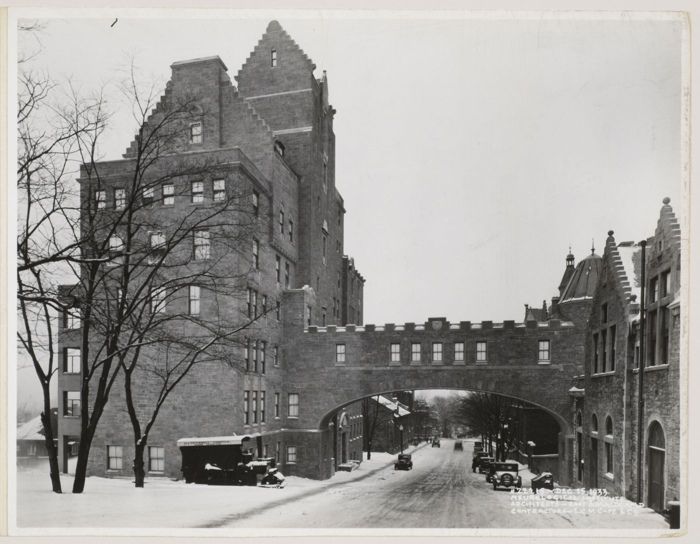 View of Montréal Neurological Institute, Montréal, Québec