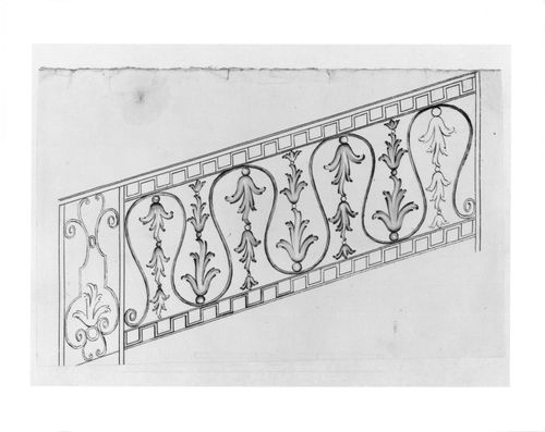 Design for stairrailing-elevation