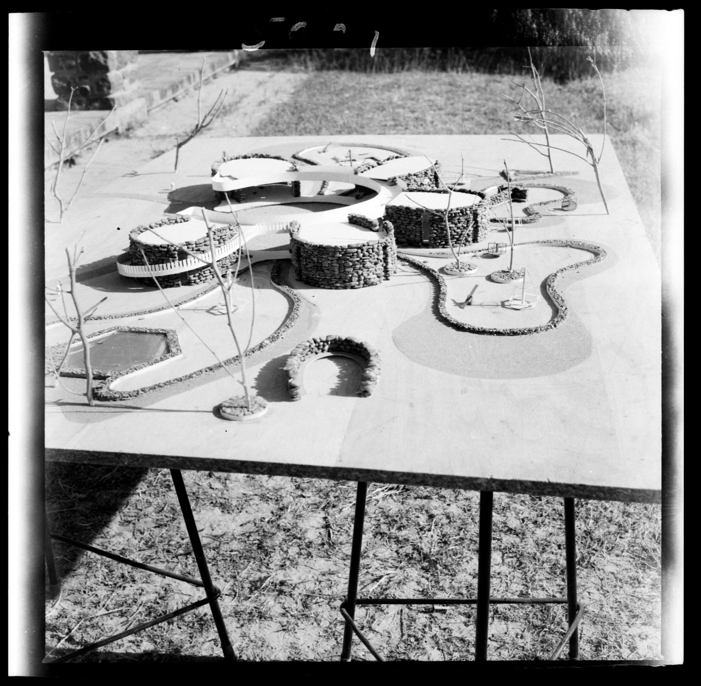 View of a model for a nursery school, Sector 9, Chandigarh, India