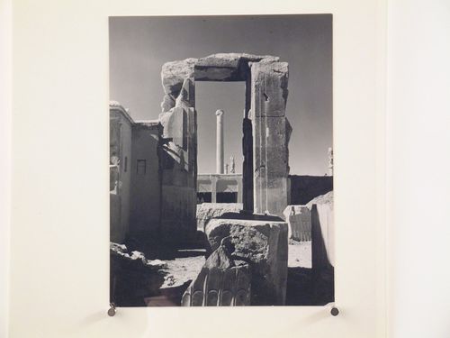 View of a doorway, Persepolis, Iran