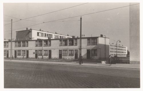 Study of a housing project for a documentary film with the working title 'Frankfurter Siedlungen' [Frankfurt Housing Complexes], Frankfurt am Main, Germany