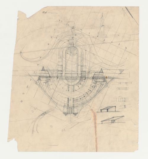 Los Angeles Municipal Airport: Plan for buildings
