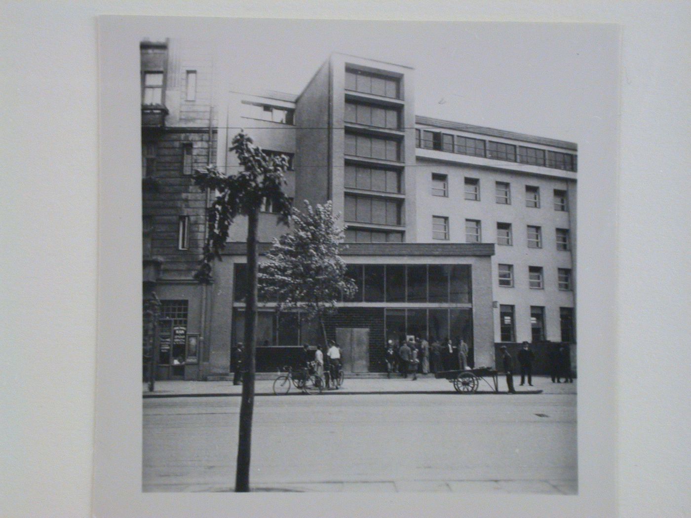 Exterior view of a building, Poland