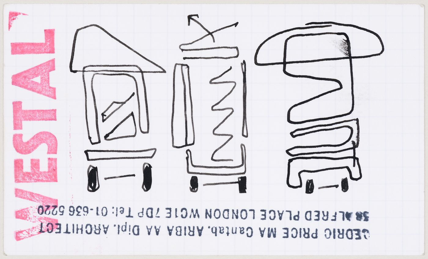 Westal: conceptual sketches for 3 mobile market stalls
