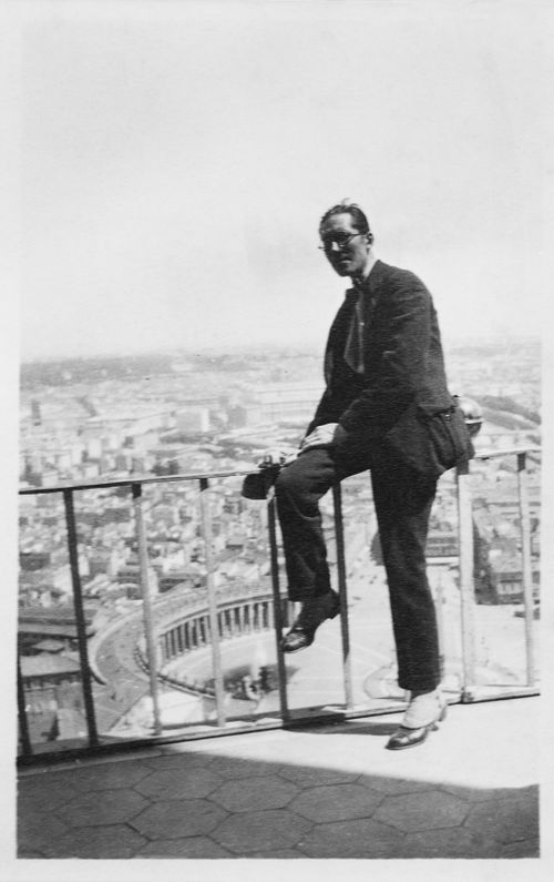 Photograph of Le Corbusier in the Vatican