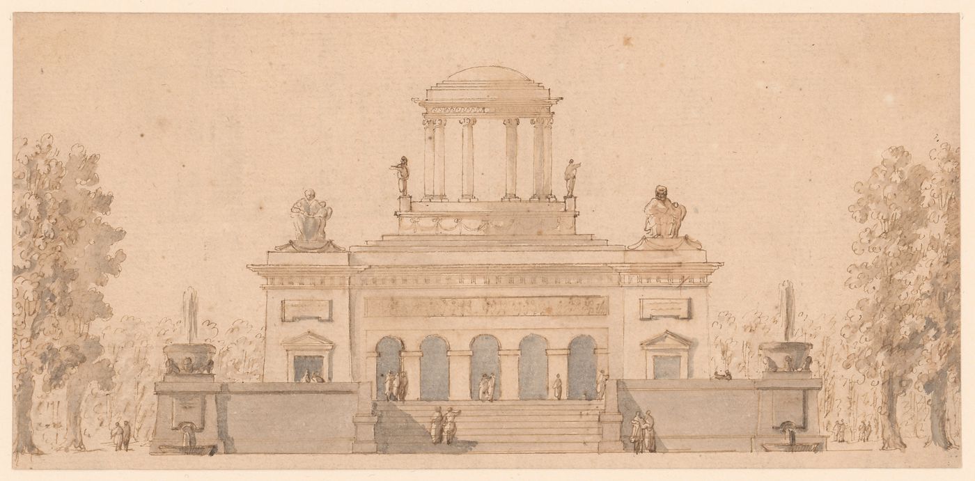 Design for a mausoleum