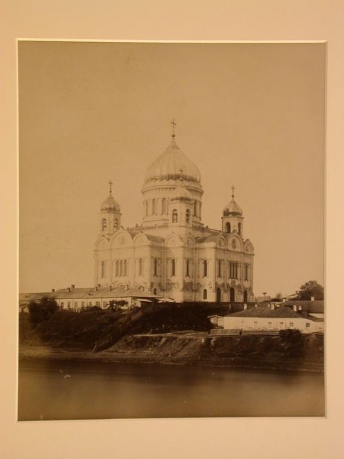 Exterior view of the Khram Khrista Spasitelia (Temple of Christ the Saviour), Moscow