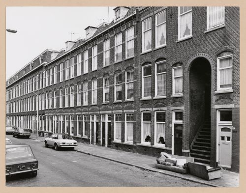 View of dwellings for Plano de Doedijnstraat, The Hague, The Netherlands