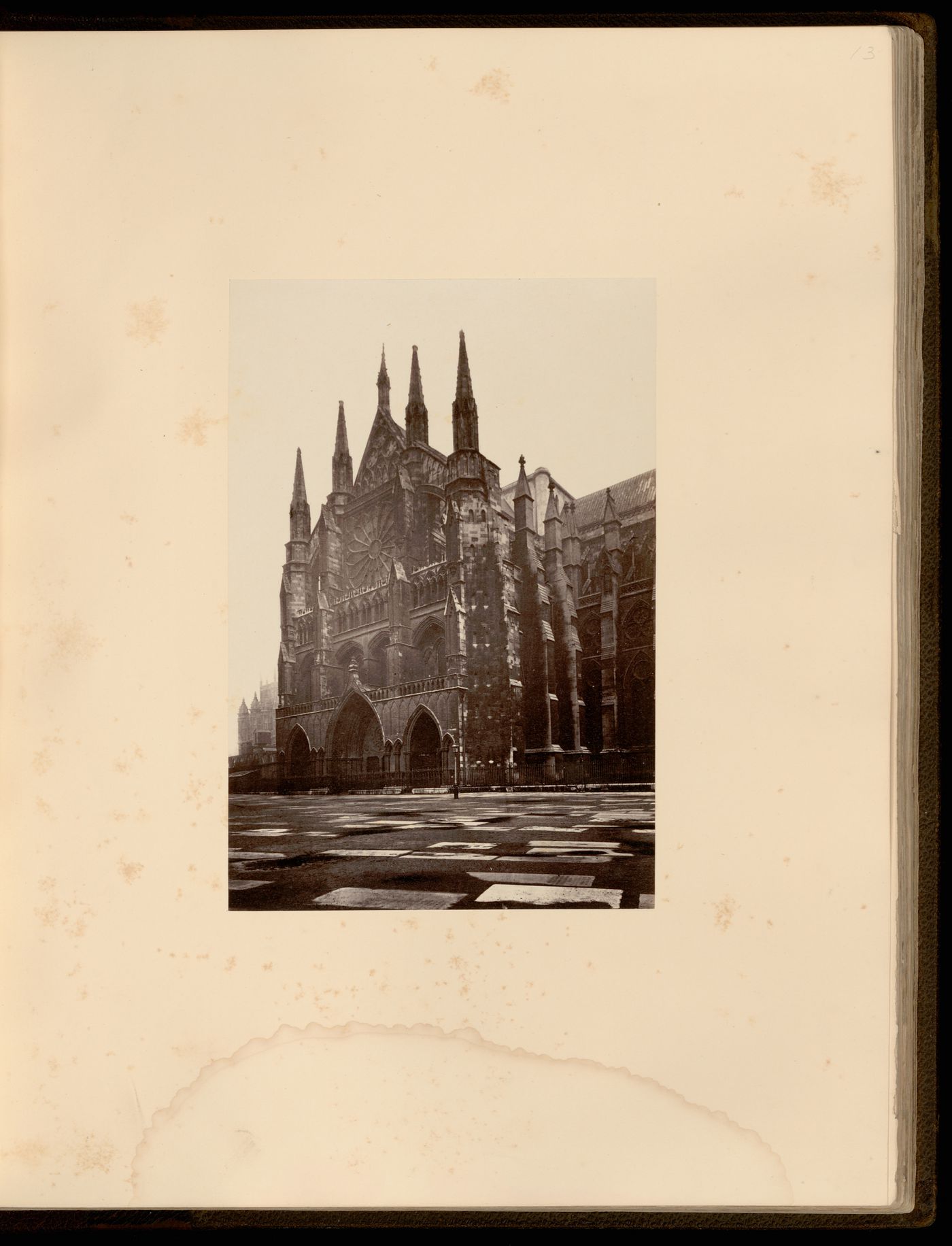 Plate from book ''The Abbey and Palace of Westminster''