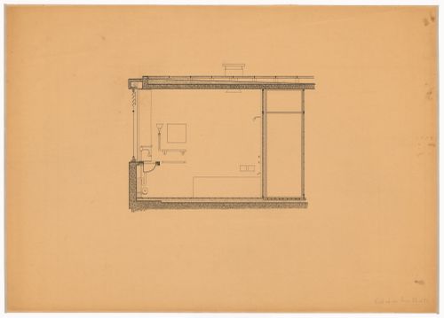 Section for Casa sobre el arroyo, Mar del Plata, Argentina