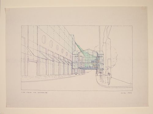 Avenue McGill College, Cadillac Fairview, Montréal - view from Ste. Catherine St.