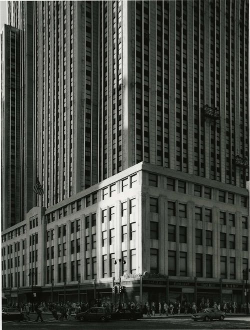 Partial view of a model of the Empire State Building, New York City, New York, at Tobu World Square,  Tochigi Prefecture, Japan