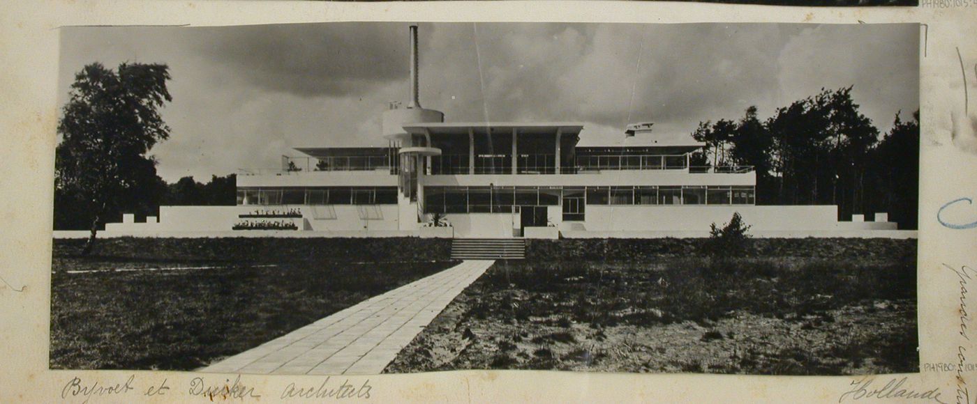 Sanatorium à Hilversum, Hollande. Bijvoet et Duiker, architectes