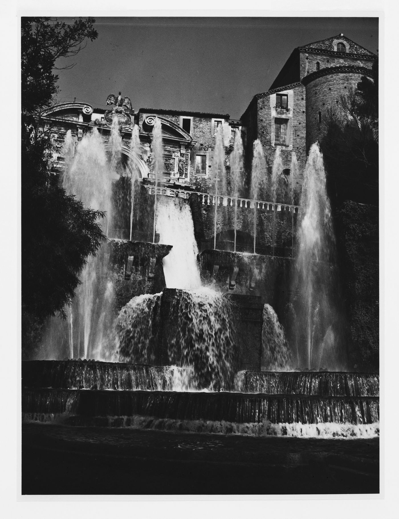 Villa d' Este and fountains, Tivoli, Italy