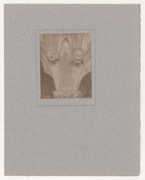 Plate from portfolio ''York Minster Chapter House''