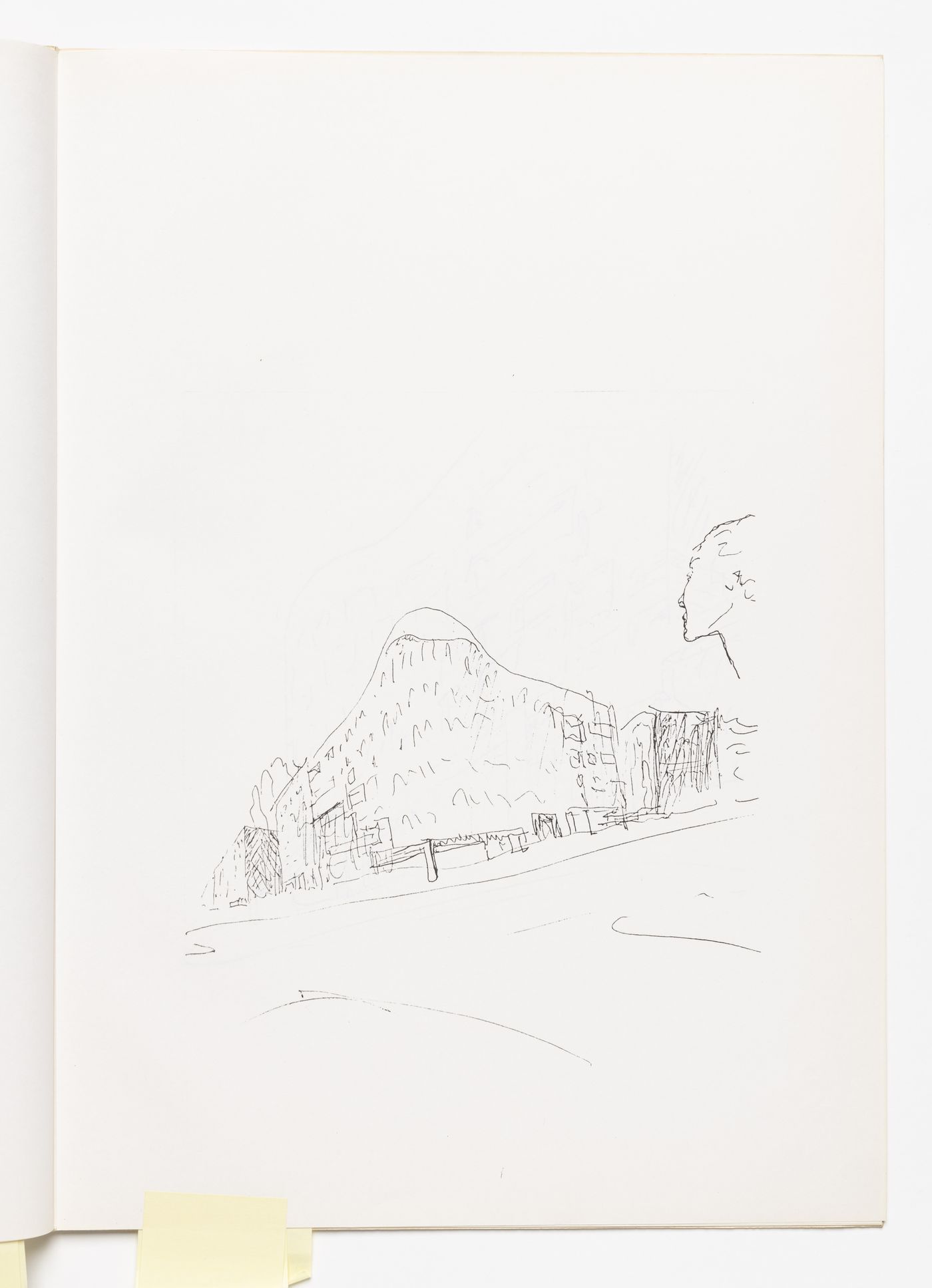Sketch for Bonjour Tristesse, Block 121, Berlin
