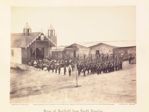 Church and prison, Chincha Islands, Peru