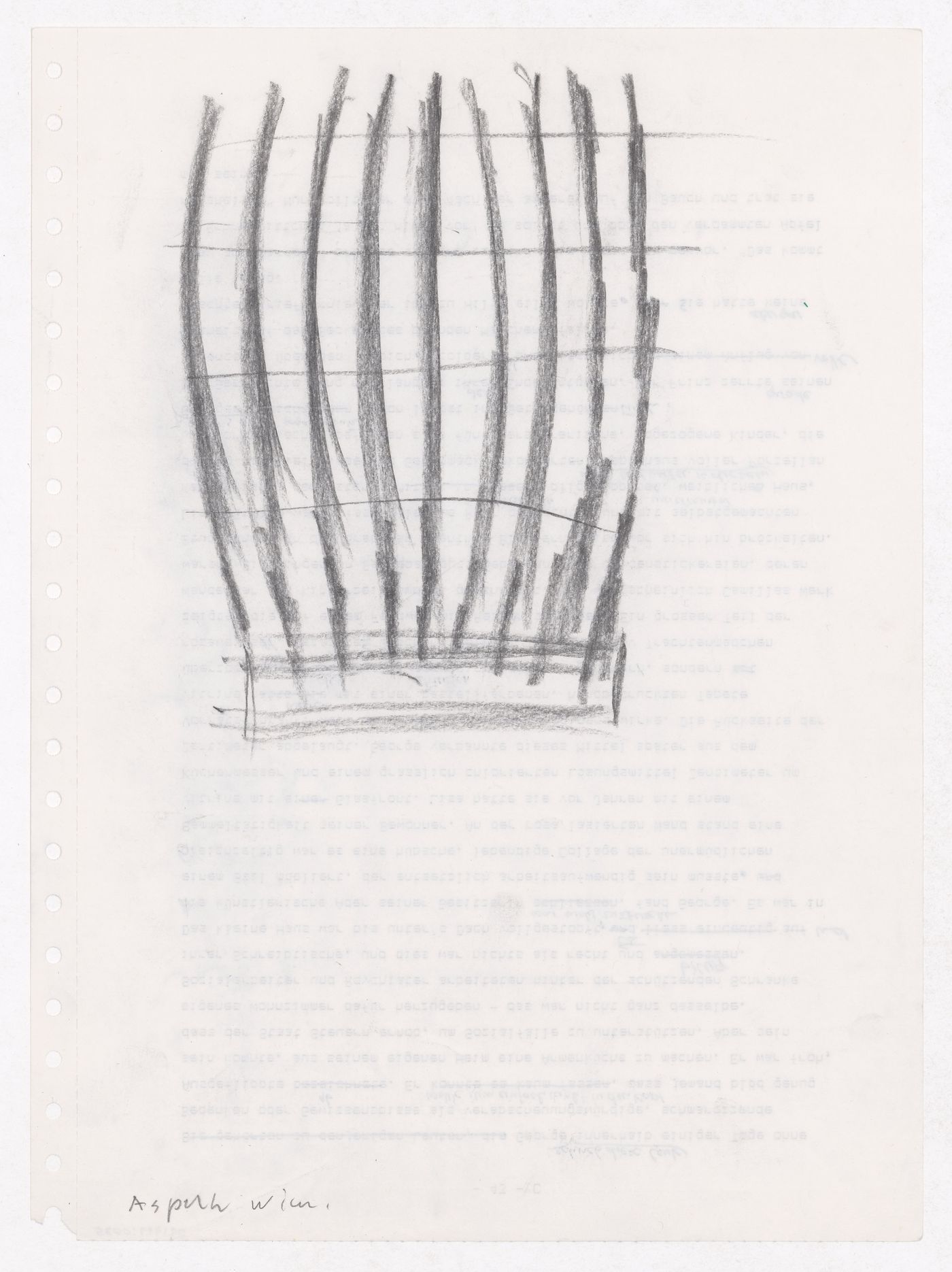 Housing Pilotengasse, Vienna-Aspern: Conceptual sketches, including siteplans, plans, elevations, and perspectives