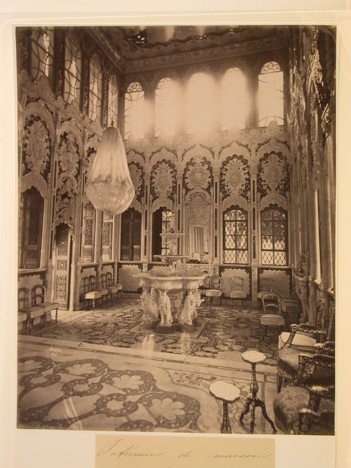 Interieur de maison (Damas)