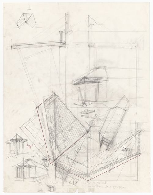 Sketches for Casa per vacanze Ferrario, Osmate, Italy