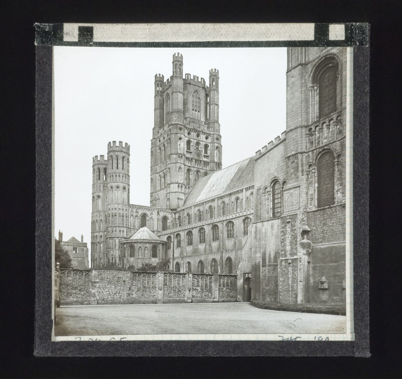 View of unidentified cathedral from southeast
