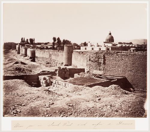 Le mur par où Saint-Paul s'est enfui de Damas, Syrie